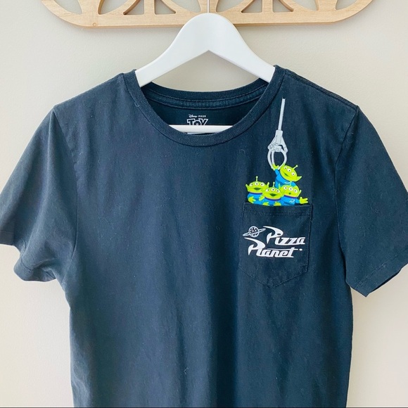 Toy Story Short Sleeve Tee Shirt Black Sz Small - Picture 2 of 9